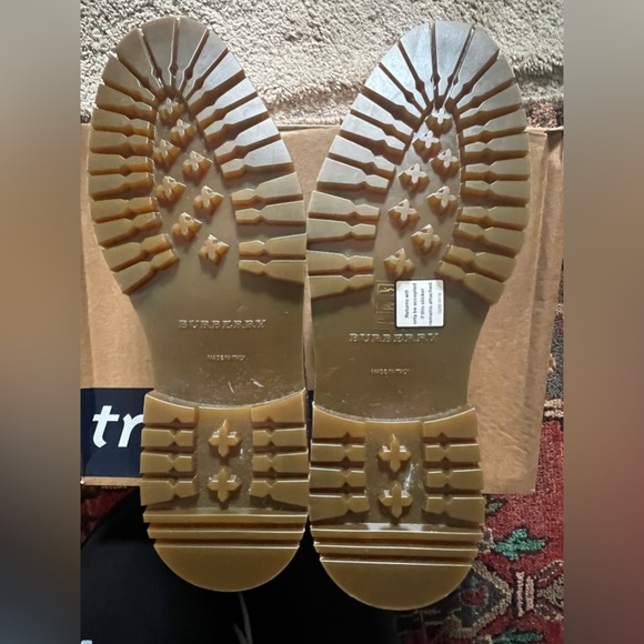 Burberry Two Tone Brogue Platform Derby, Excellent Used Condition, Sz 41/10.5 - Picture 3 of 5